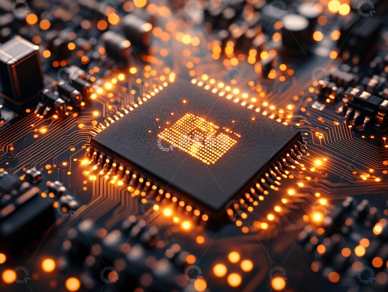 高清大图下载【趣麦麦图】芯片科技集成电路126