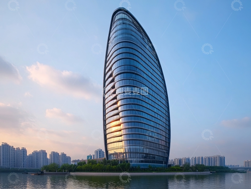 高清大图下载【趣麦麦图】春笋大楼