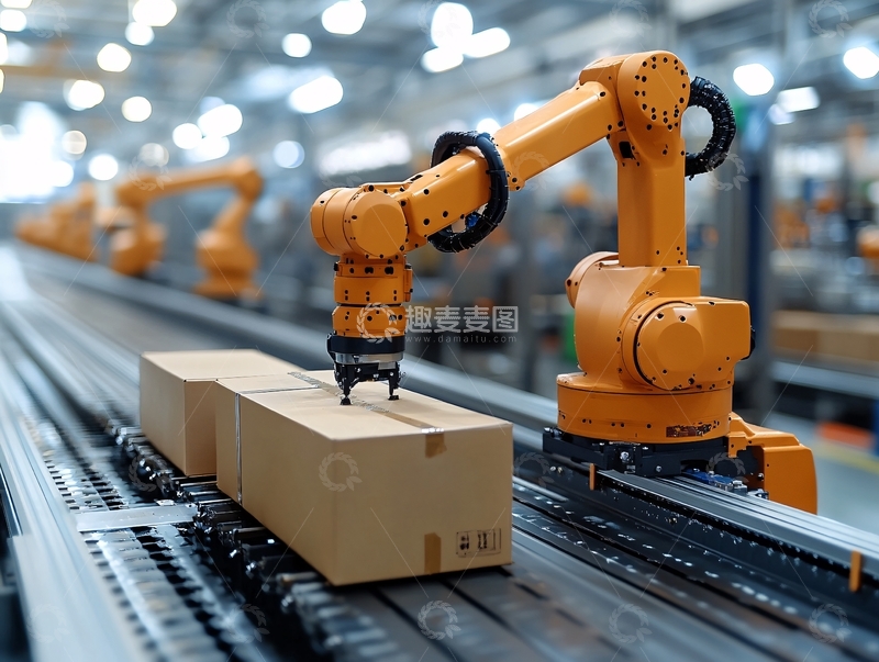 高清大图下载【趣麦麦图】物流自动化4