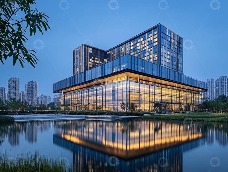 高清大图下载【趣麦麦图】独墅湖图书馆