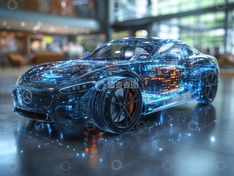 高清大图下载【趣麦麦图】电动汽车电池技术