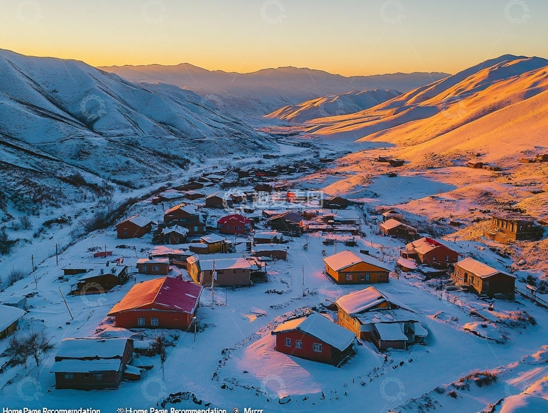 高清大图下载【趣麦麦图】雪后贾登峪1