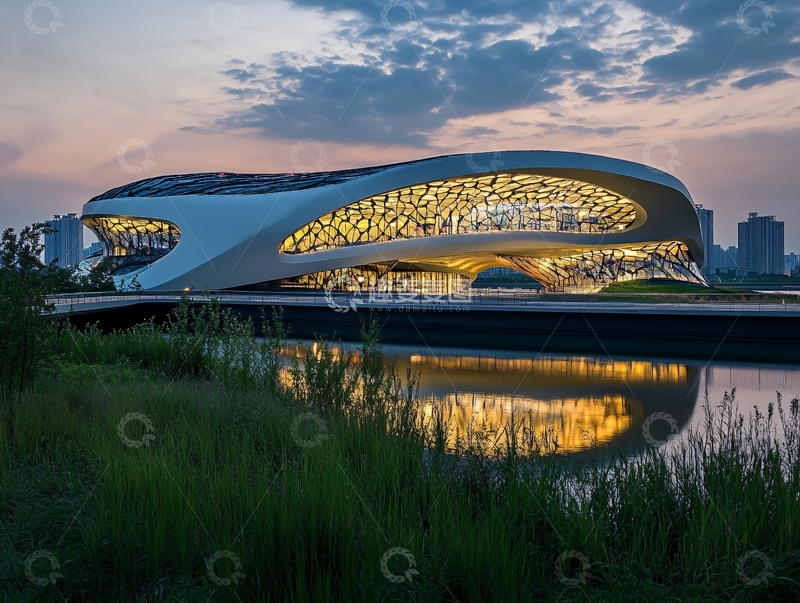 高清大图下载【趣麦麦图】扎哈建筑4