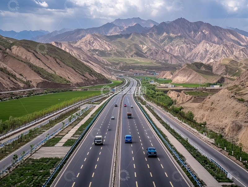 高清大图下载【趣麦麦图】京新高速