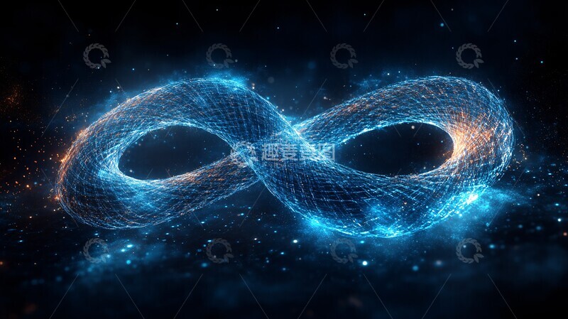 高清大图下载【趣麦麦图】无限线条编织图1