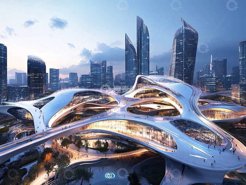 高清大图下载【趣麦麦图】扎哈建筑设计2