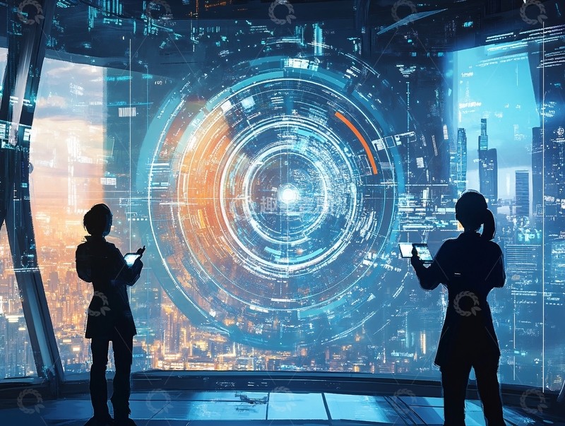 高清大图下载【趣麦麦图】智能城市会议2