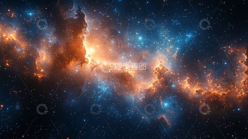 高清大图下载【趣麦麦图】太空漫画涂鸦风3