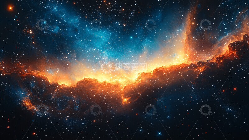 高清大图下载【趣麦麦图】太空漫画涂鸦风