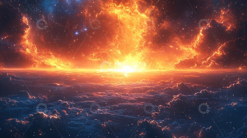 高清大图下载【趣麦麦图】太空漫画涂鸦风2