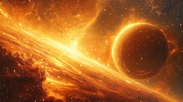 太阳与土星近景2