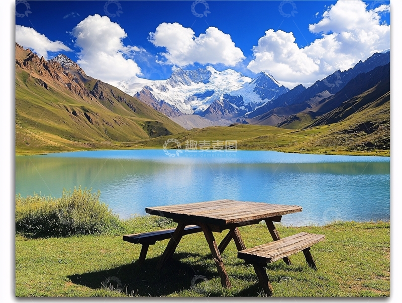 高清大图下载【趣麦麦图】夏特风景区