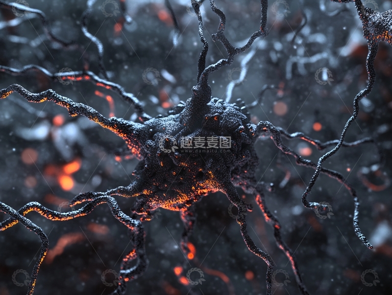 高清大图下载【趣麦麦图】大脑中的神经元