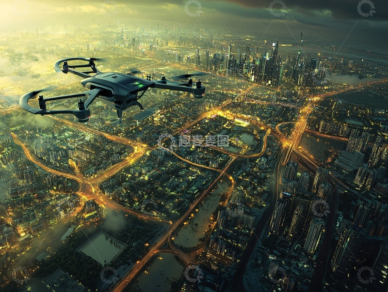 高清大图下载【趣麦麦图】智慧城市生态建设