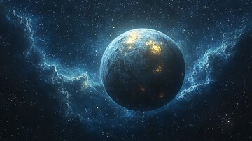 行星漂浮星光下3