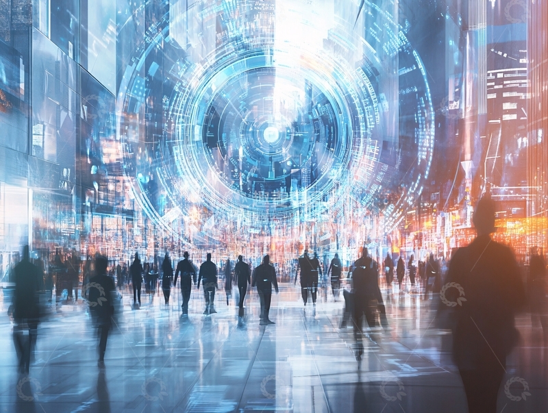 高清大图下载【趣麦麦图】智能城市会议3