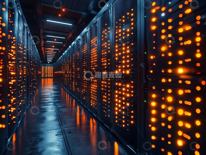 高清大图下载【趣麦麦图】数据中心内部10