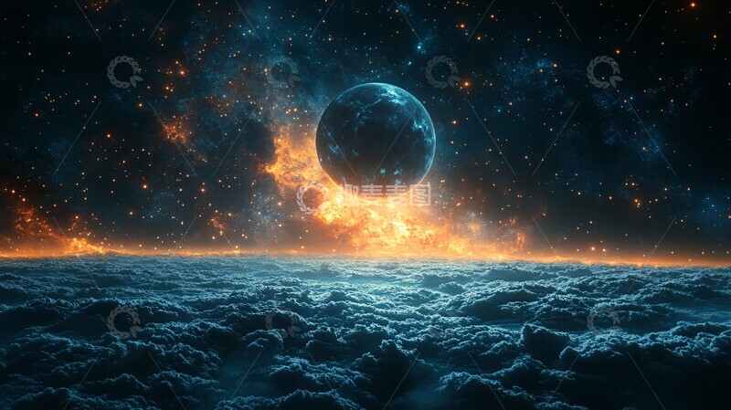 高清大图下载【趣麦麦图】星空与虚空星空虚空宇宙3