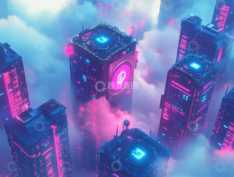 高清大图下载【趣麦麦图】数字技术未来趋势