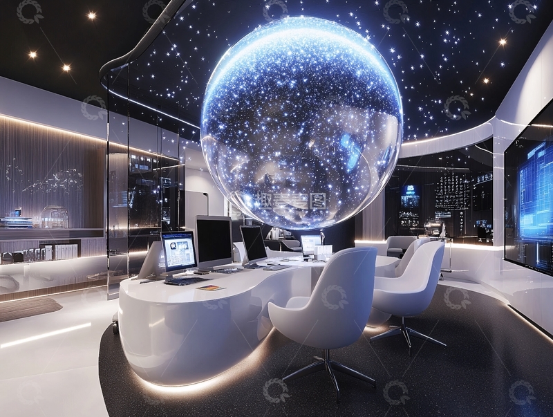 高清大图下载【趣麦麦图】元宇宙会议室1