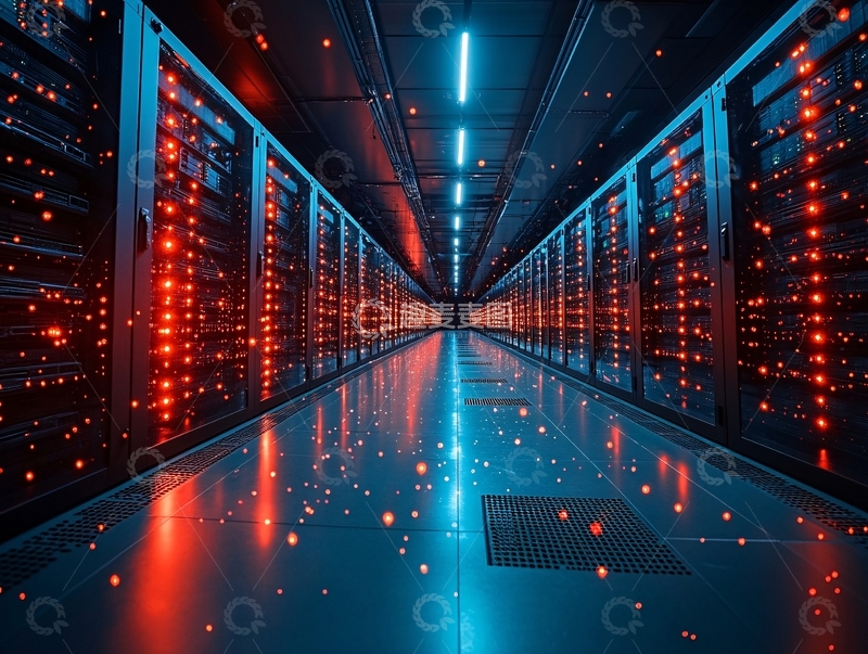 高清大图下载【趣麦麦图】服务器过道13