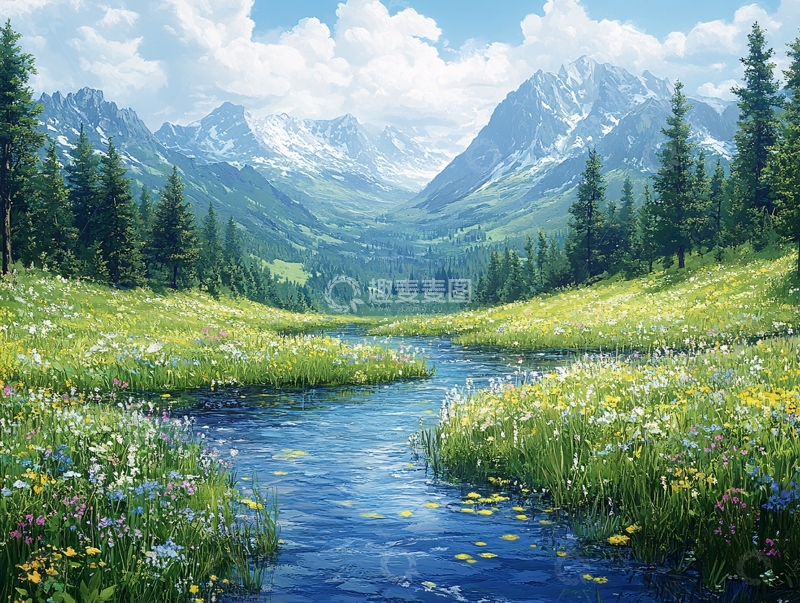 高清大图下载【趣麦麦图】宽屏风景画152