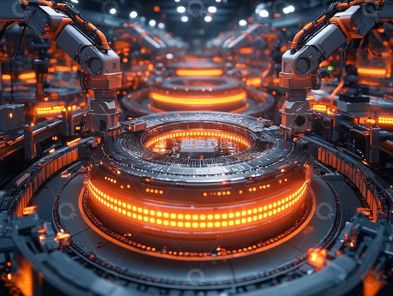 高清大图下载【趣麦麦图】震撼制造业科技感16