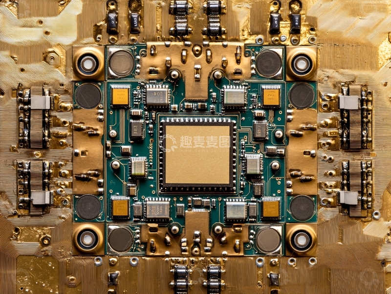 高清大图下载【趣麦麦图】芯片产业4
