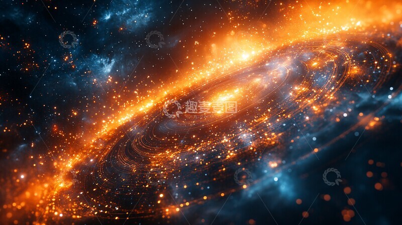 高清大图下载【趣麦麦图】金星与土星相会