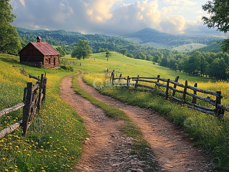 高清大图下载【趣麦麦图】唯美农村场景82