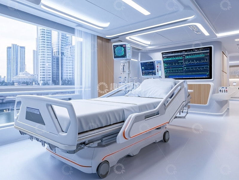 高清大图下载【趣麦麦图】高科技病床2
