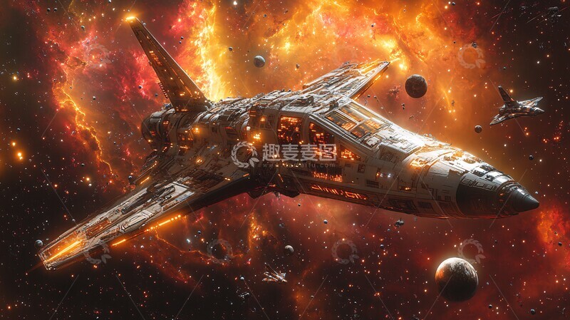 高清大图下载【趣麦麦图】星际探索宇宙奇景