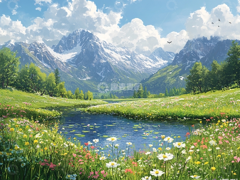 高清大图下载【趣麦麦图】宽屏风景画155