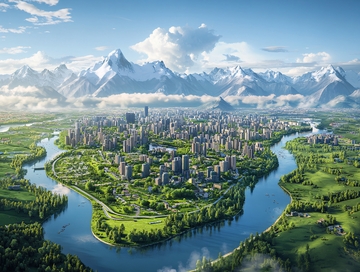 绿色生态环保智慧城