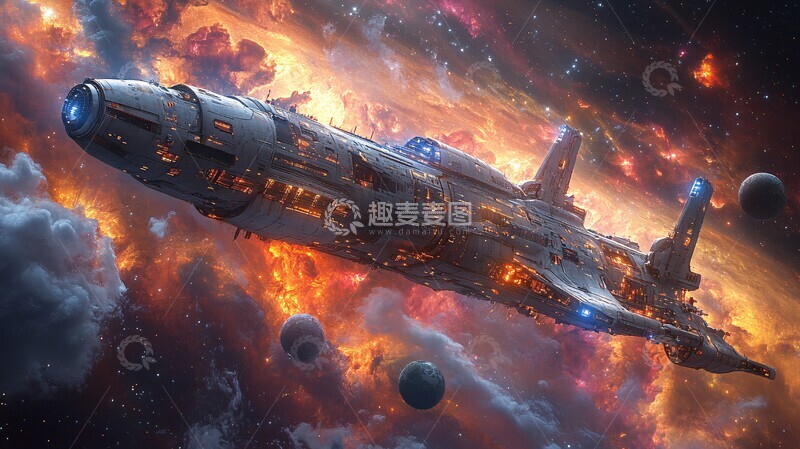 高清大图下载【趣麦麦图】星际探索宇宙奇景2