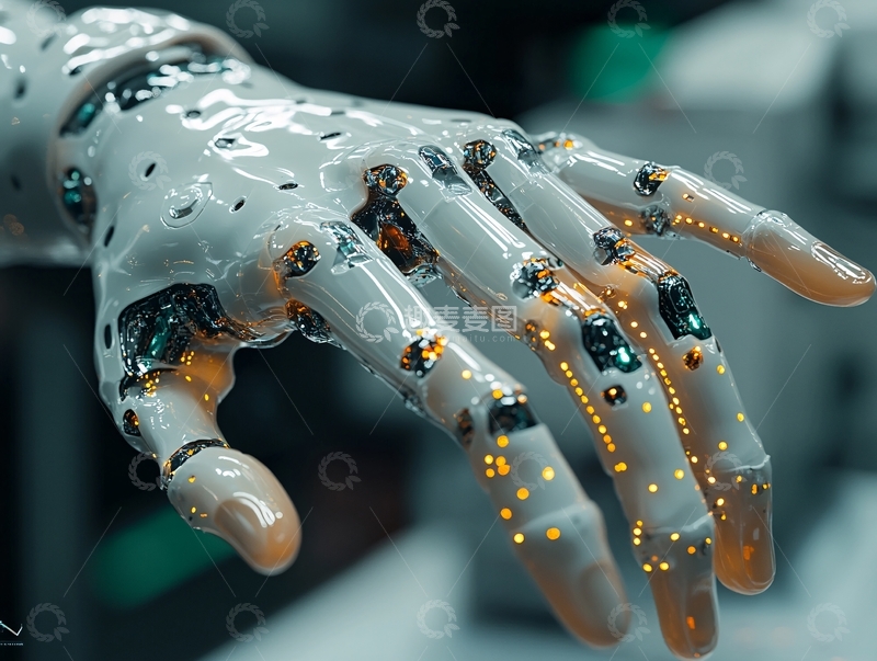 高清大图下载【趣麦麦图】人工智能生物科技