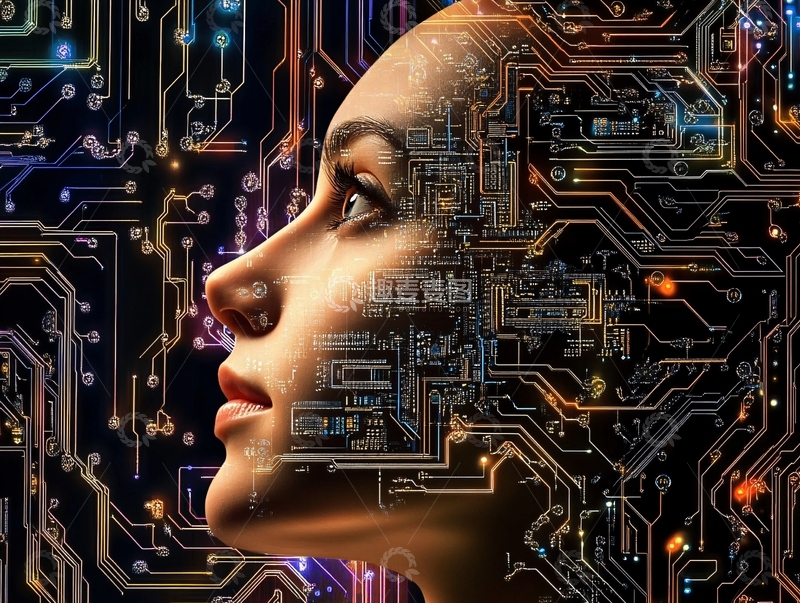 高清大图下载【趣麦麦图】人工智能产业22