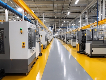 现代化制造业车间