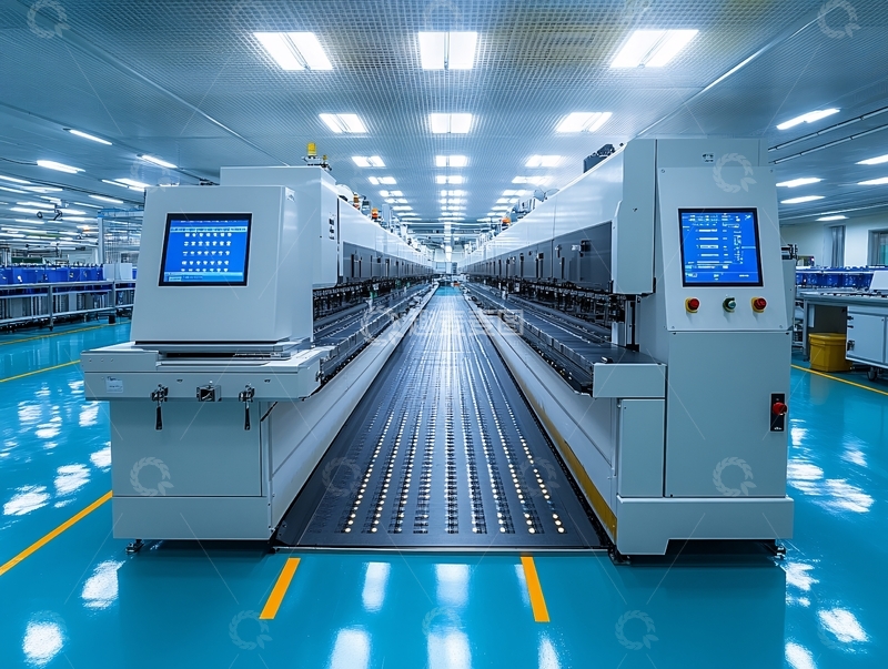 高清大图下载【趣麦麦图】数码生产线
