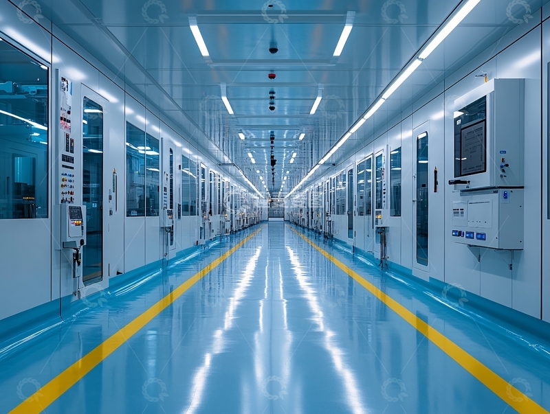 高清大图下载【趣麦麦图】无尘走廊