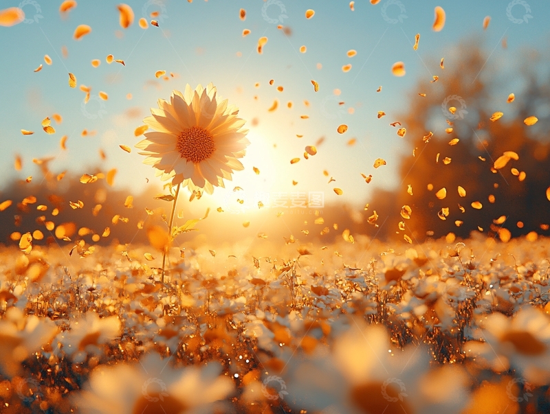 高清大图下载【趣麦麦图】阳光下的花瓣