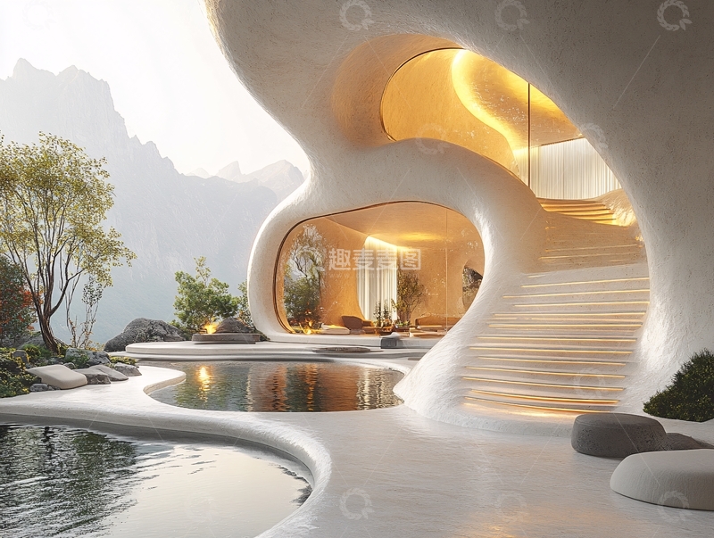 高清大图下载【趣麦麦图】仿生人住宅5