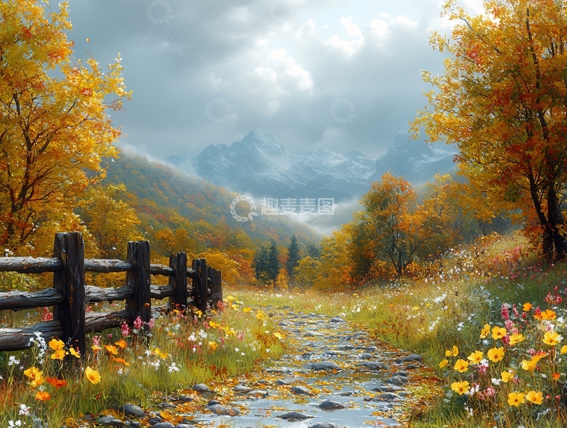 高清大图下载【趣麦麦图】唯美秋天场景52
