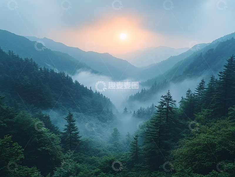 高清大图下载【趣麦麦图】井岗山风光1