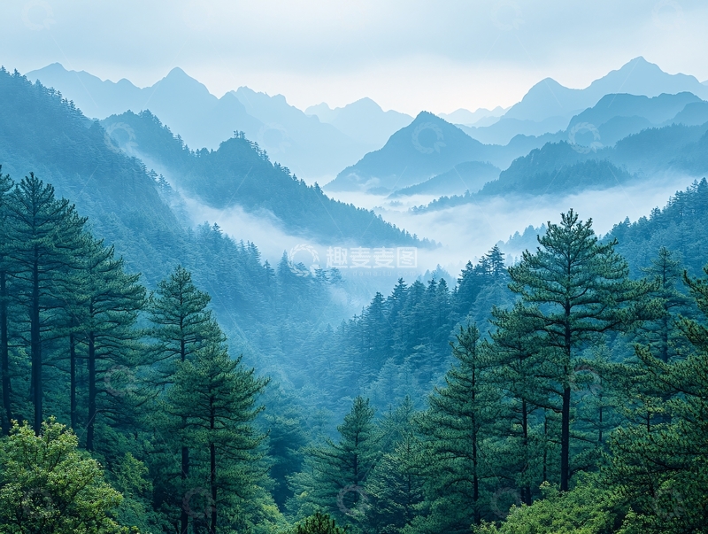 高清大图下载【趣麦麦图】井岗山风光