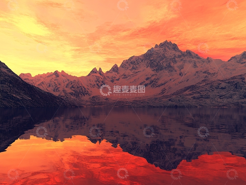 高清大图下载【趣麦麦图】山水全景山水风景