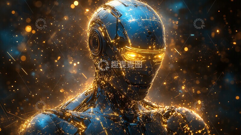 高清大图下载【趣麦麦图】人工智能机器人革命1