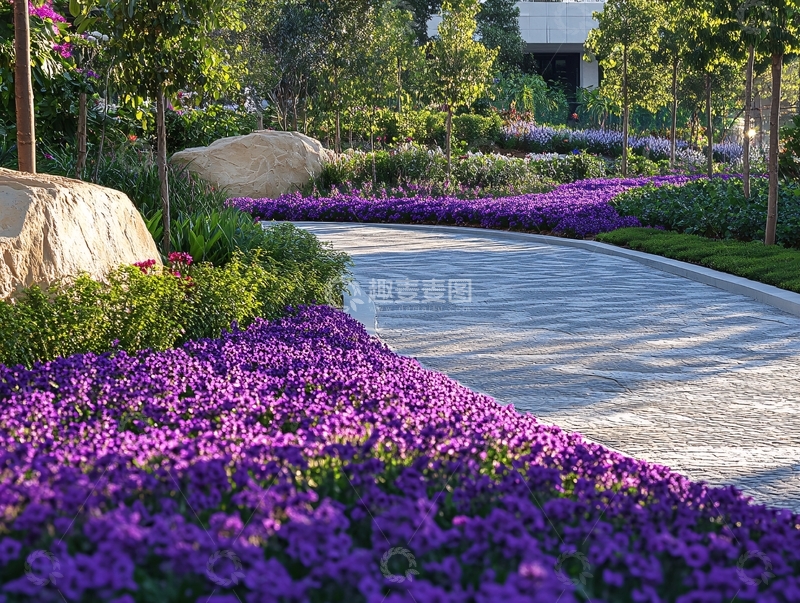 高清大图下载【趣麦麦图】花境效果图