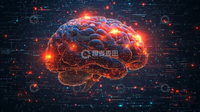 高清大图下载【趣麦麦图】智能网络图智能网络节点