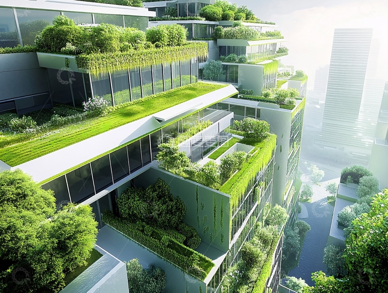 高清大图下载【趣麦麦图】新加坡生态基地建筑